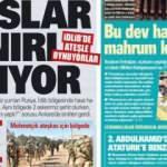 21 Şubat gazete manşetleri (Ruslar sınırı aşıyor)