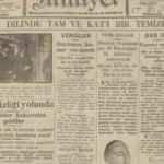 90 yıl önce bugün gazete manşetleri