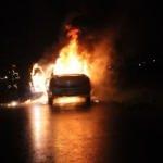 Emanet aldığı otomobil küle döndü