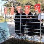 Kahraman şehidimizin kabrine 'doğum günü' ziyareti