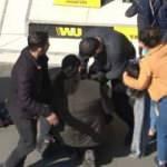 Kadınların kavgasını erkekler ayırdı