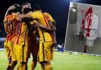 Barcalı oyunculardan skandal hareket!