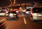 Bayram trafiği gece de sürdü