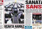 Sözcü, namaz kılanları 'terörist' olarak ima etti