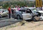 Tosya'da iki otomobil çarpıştı: 7 yaralı
