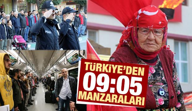 Türkiye'den 09:05 manzaraları
