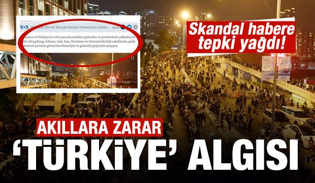 ‘Amerika’nın Sesi’'nden skandal 'Türkiye' algısı