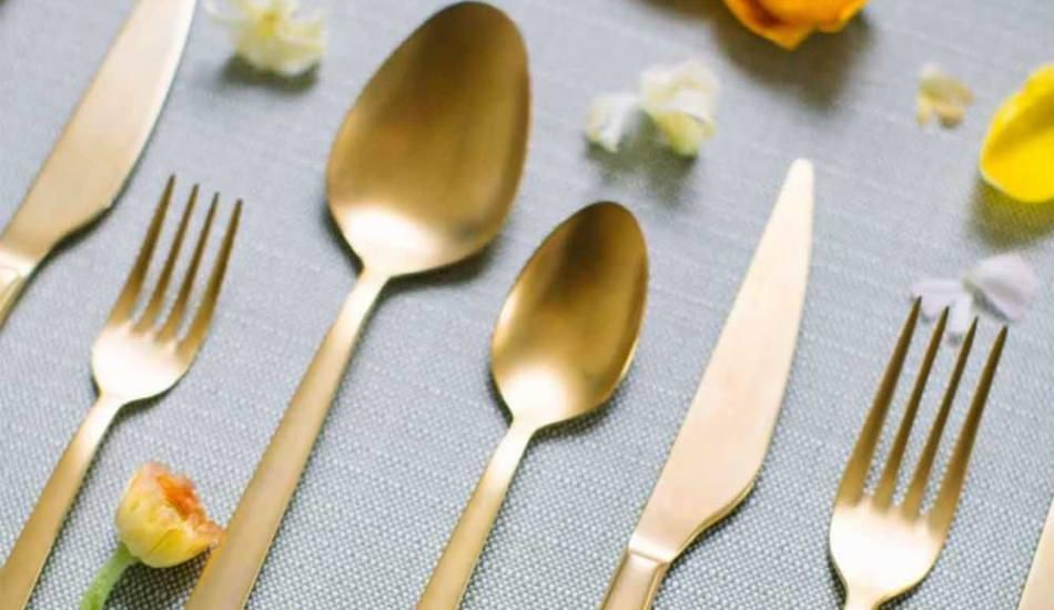 Davet sofrası nasıl hazırlanır? Masaya kaşık çatal bıçak ...