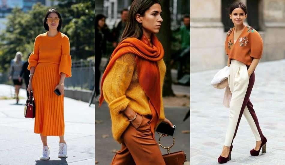 Portakallı kahve rengiyle günlük kombin önerileri Moda Haberleri