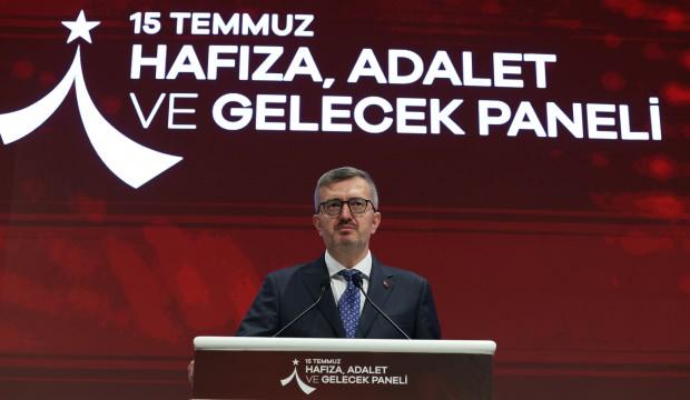 '15 Temmuz: Hafıza, Adalet ve Gelecek' programı! Önemli açıklamalar...