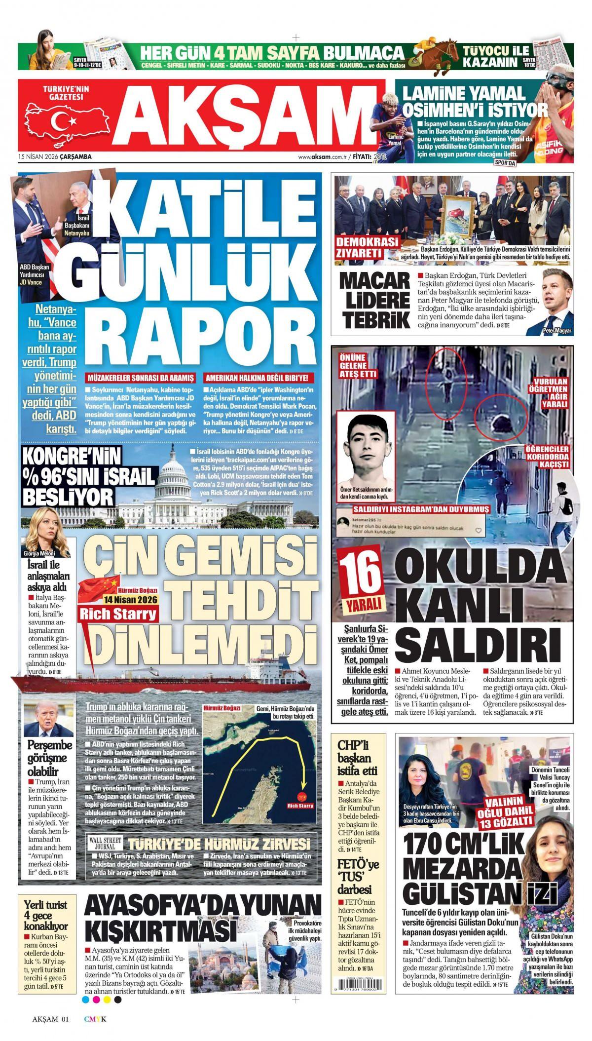 Akşam Gazetesi