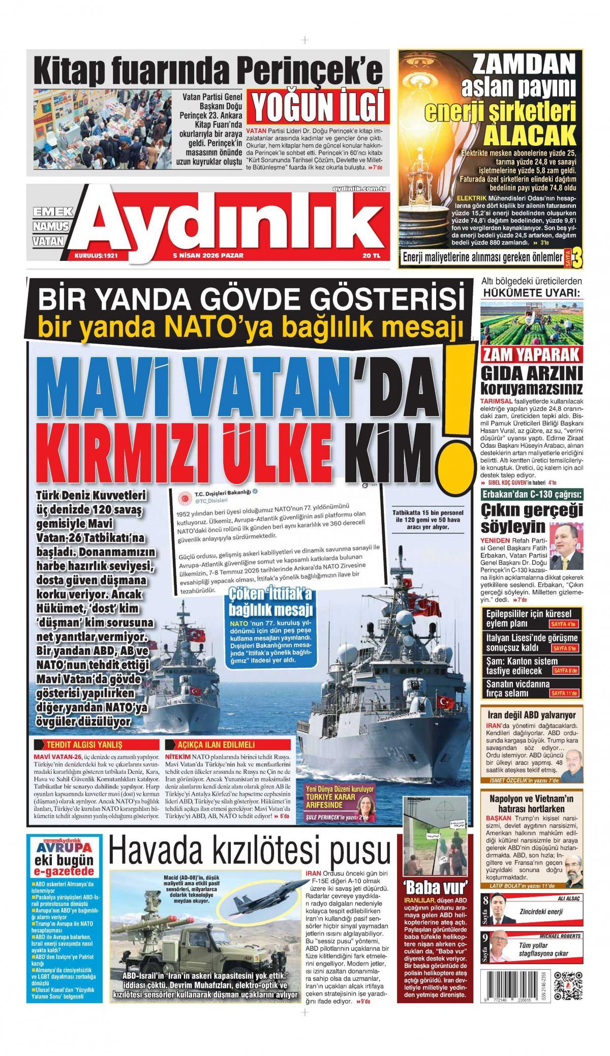Aydınlık Gazetesi