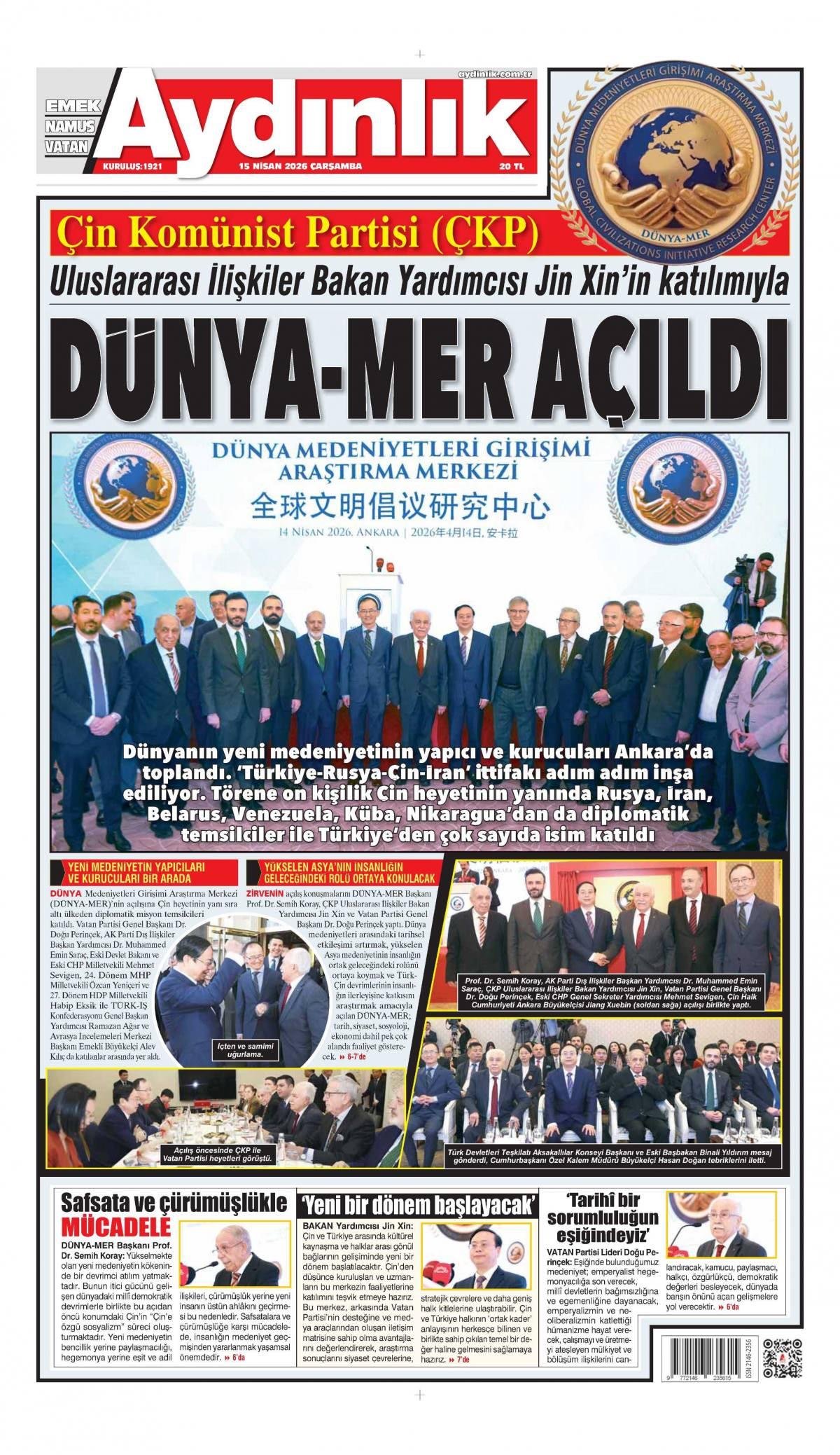 Aydınlık Gazetesi