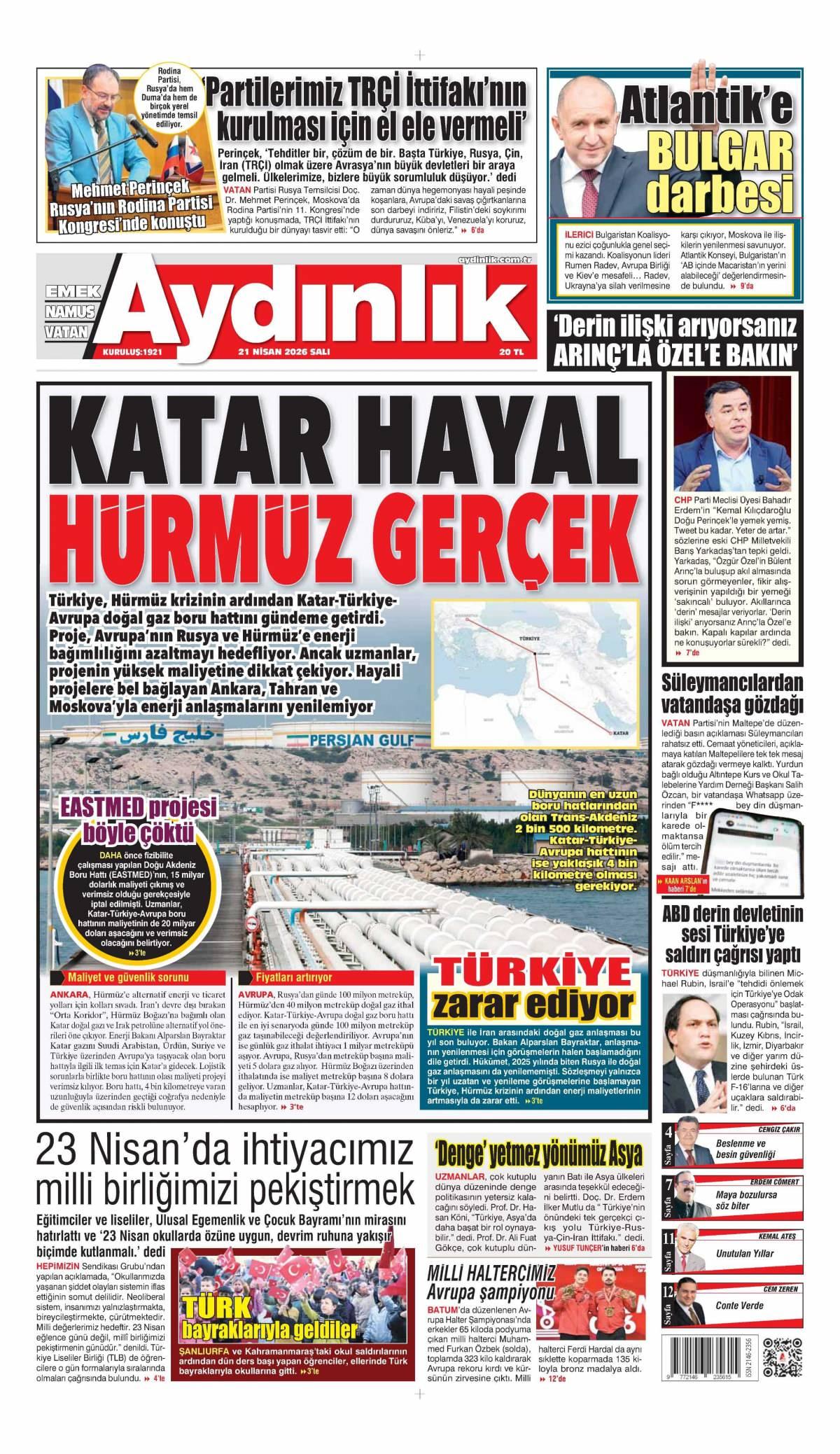 Aydınlık Gazetesi