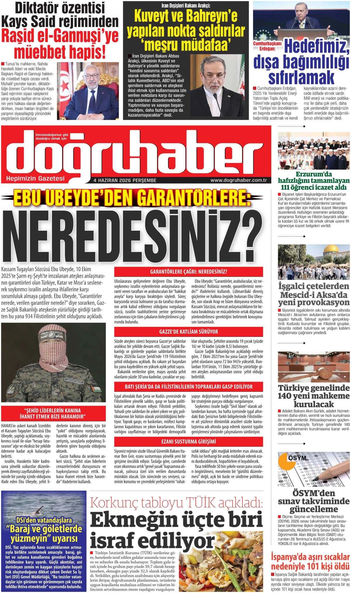 Doğru Haber Gazetesi