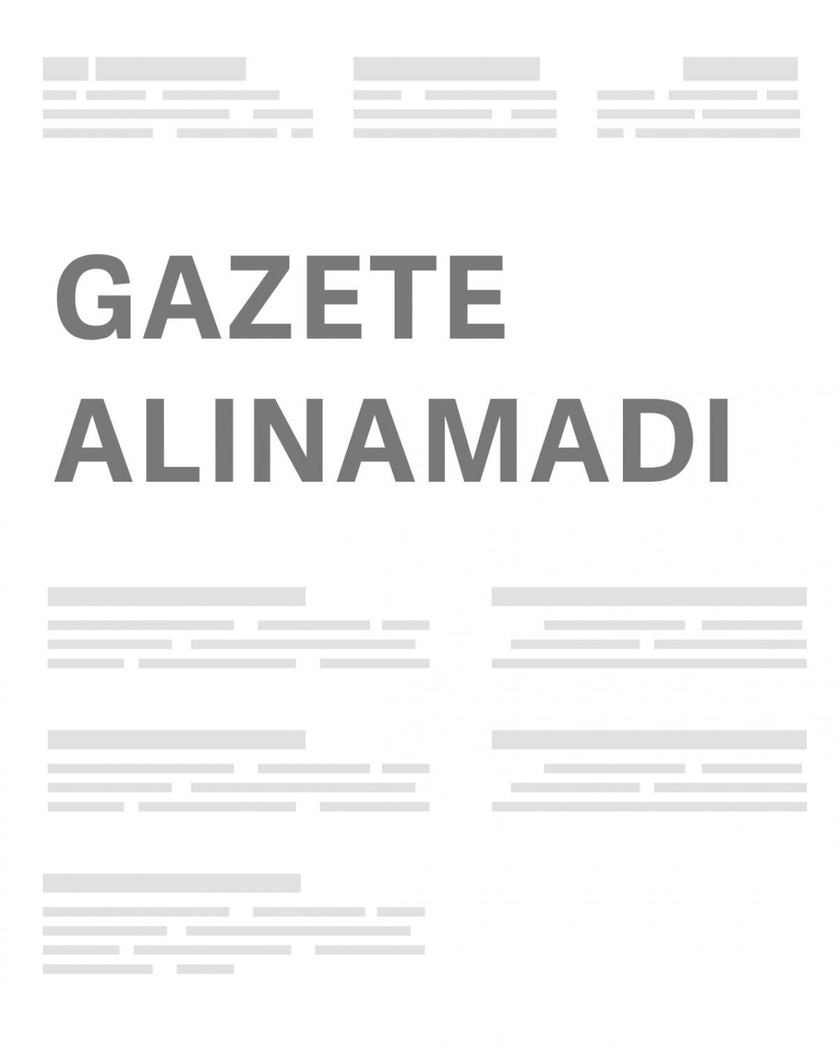 Fanatik Gazetesi 1. Sayfa Manşeti
