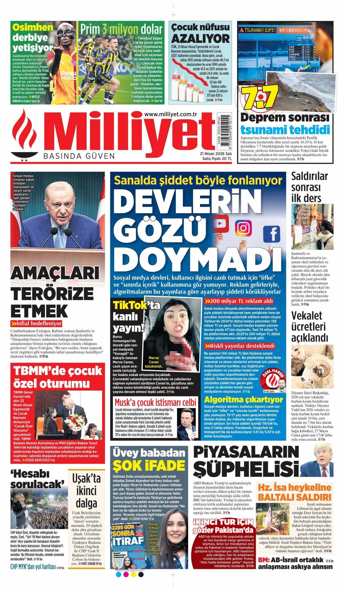 Milliyet Gazetesi