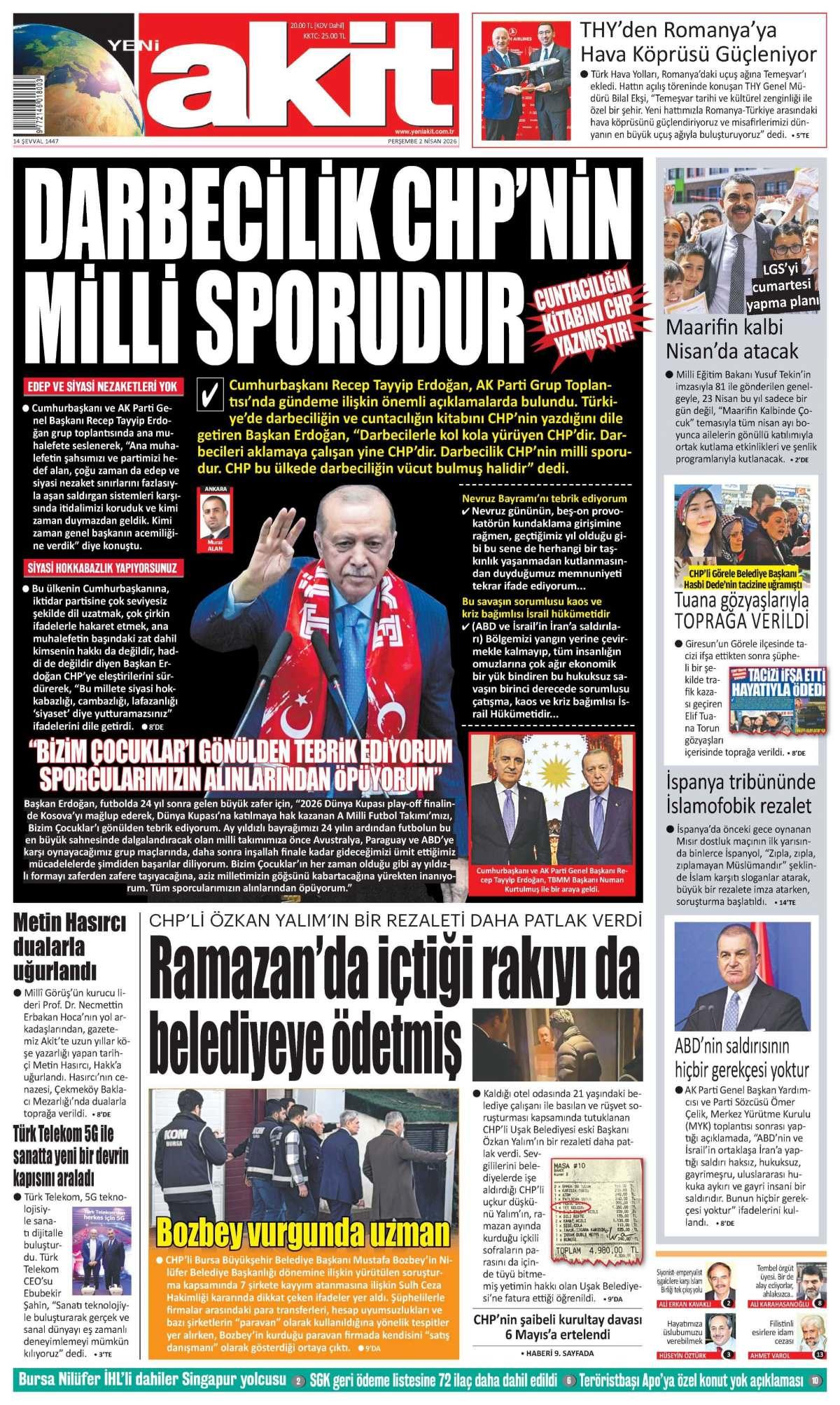 Yeni Akit Gazetesi