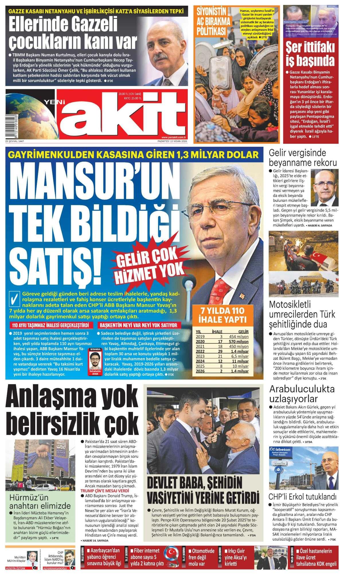 Yeni Akit Gazetesi