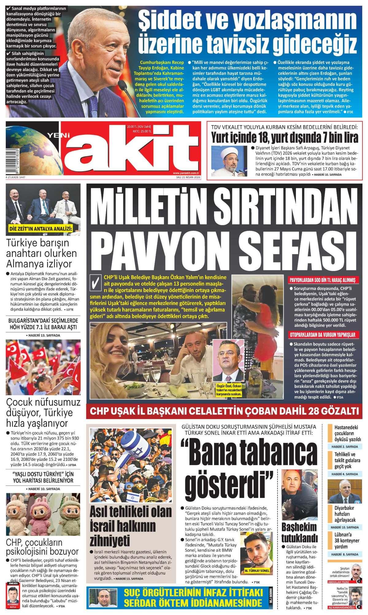 Yeni Akit Gazetesi