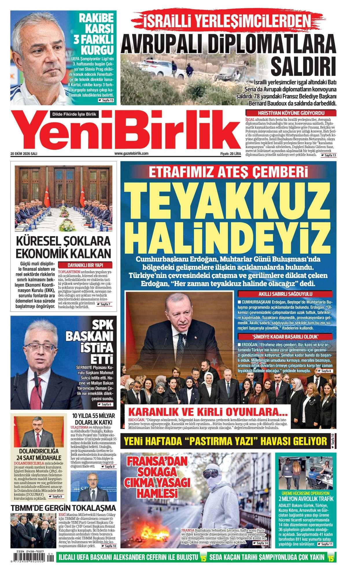 Yeni Birlik Gazetesi