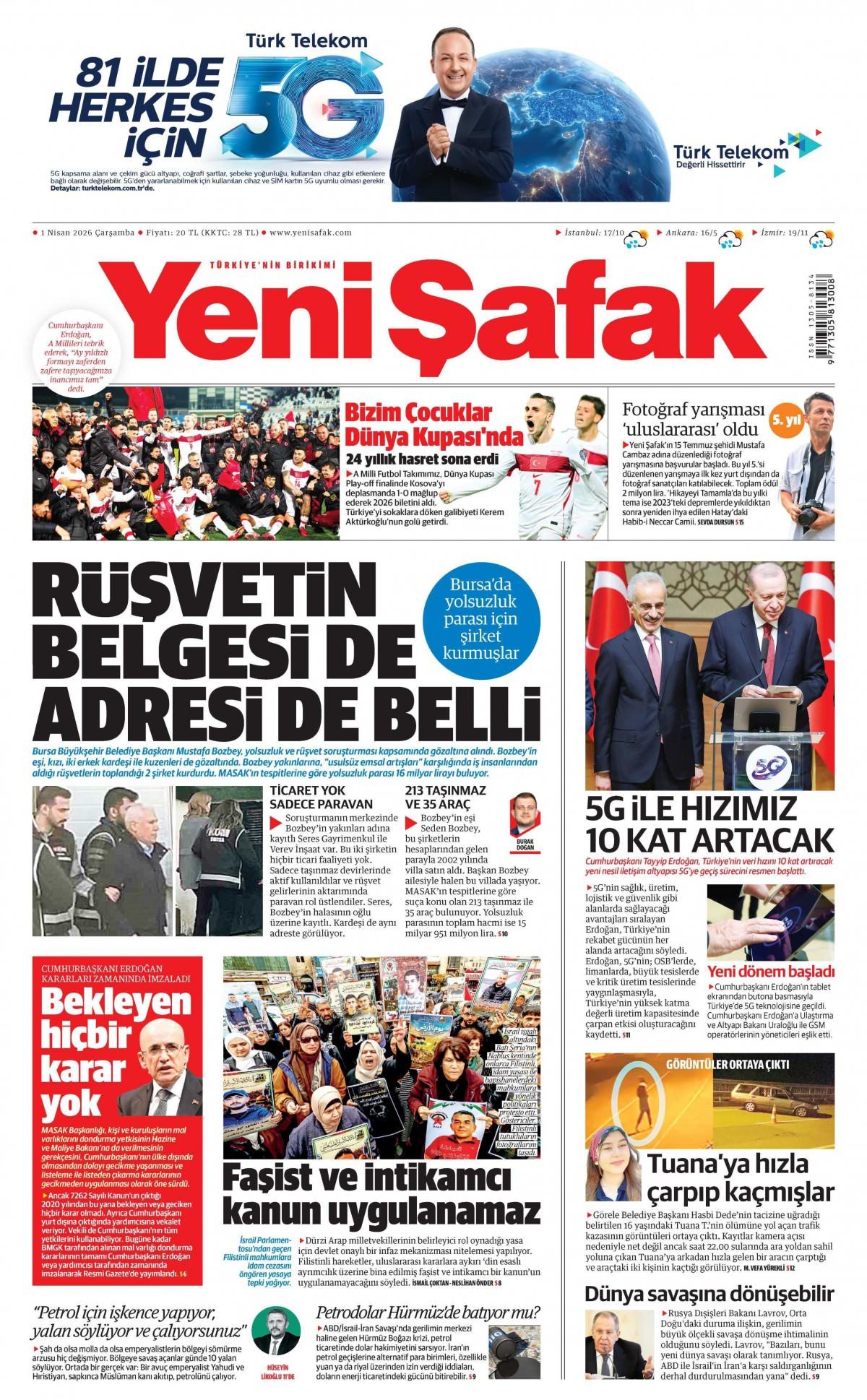 Yeni Şafak Gazetesi