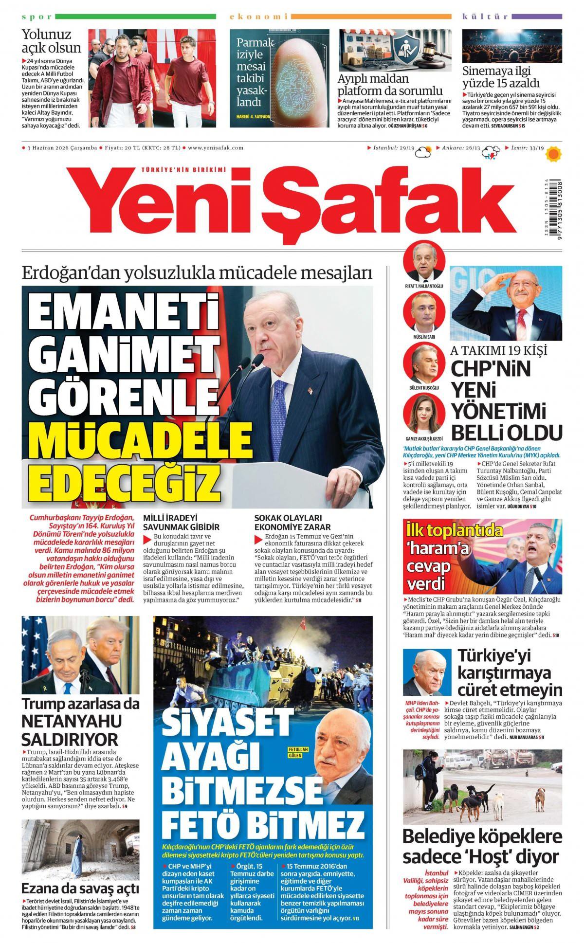 Yeni Şafak Gazetesi
