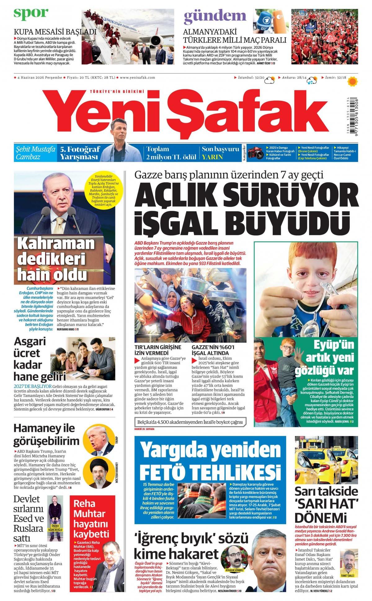 Yeni Şafak Gazetesi