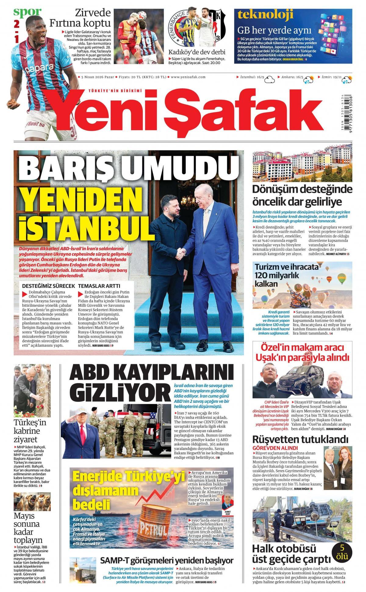 Yeni Şafak Gazetesi