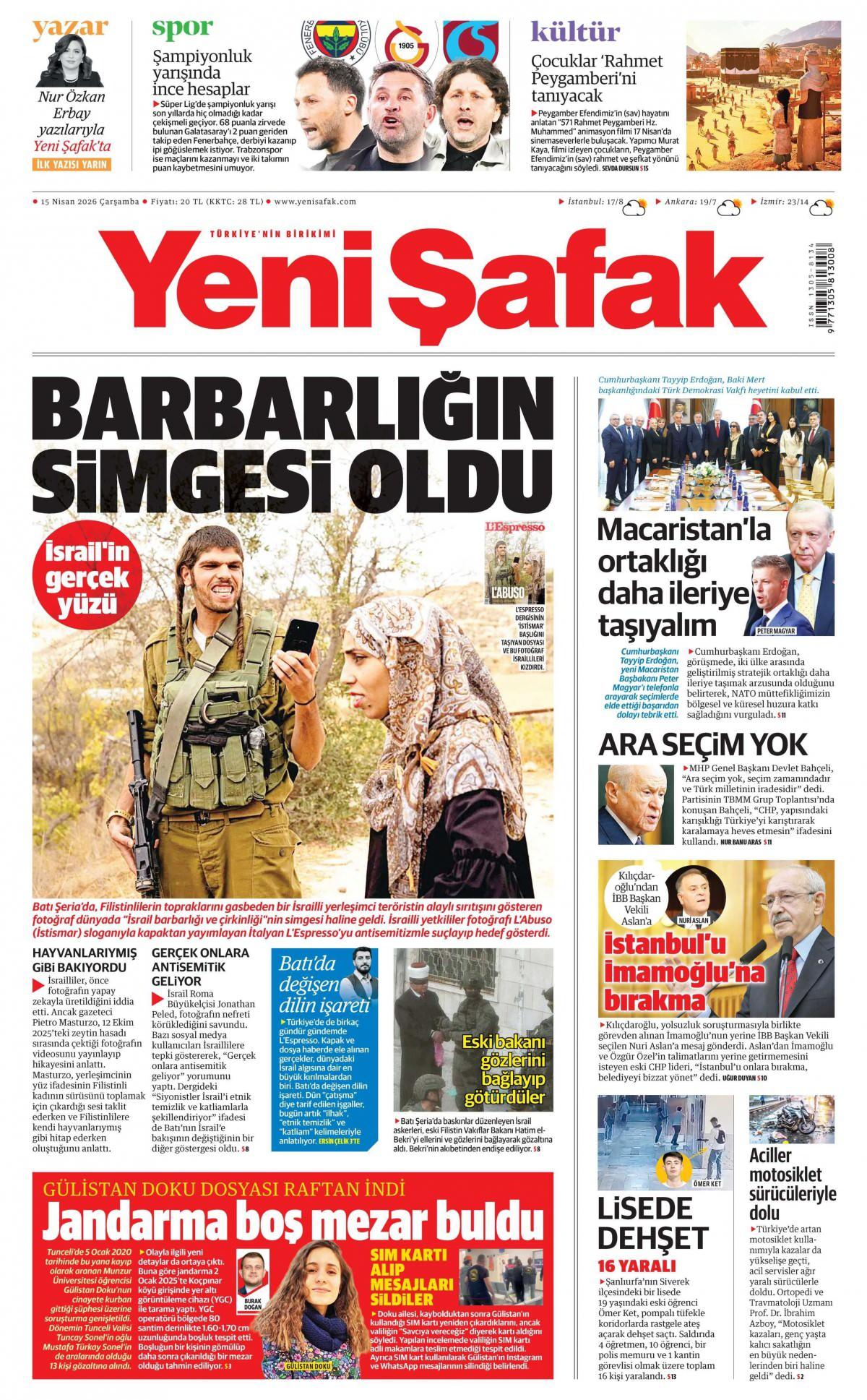 Yeni Şafak Gazetesi