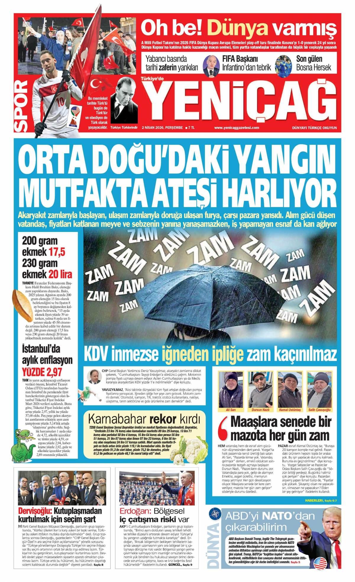 Yeni Çağ Gazetesi