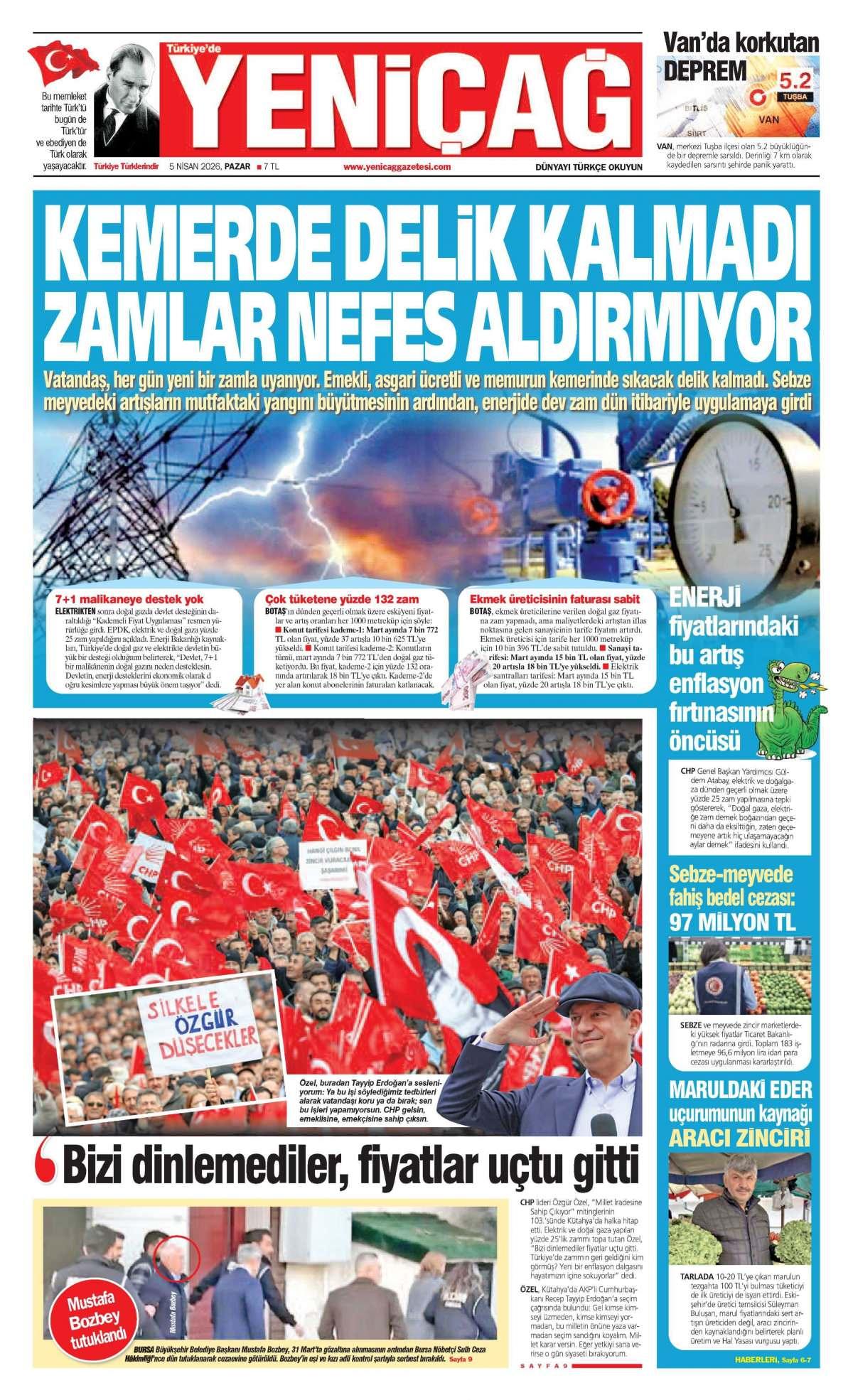 Yeni Çağ Gazetesi