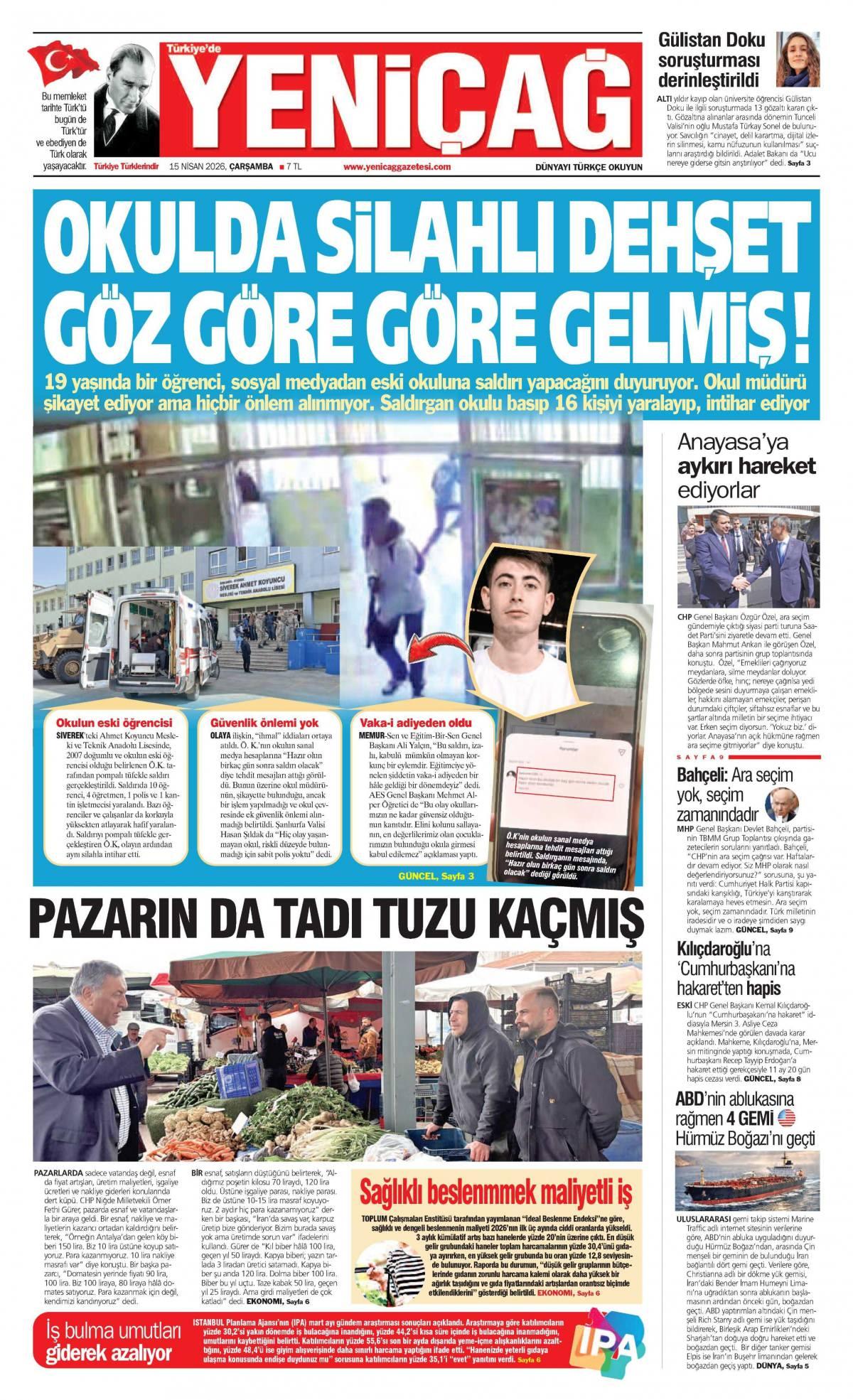 Yeni Çağ Gazetesi