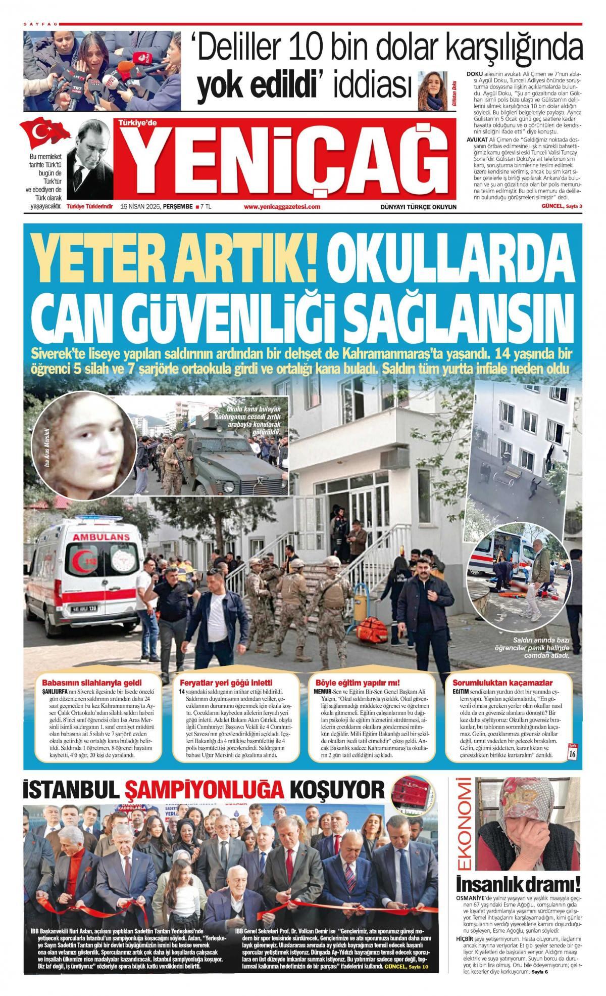 Yeni Çağ Gazetesi